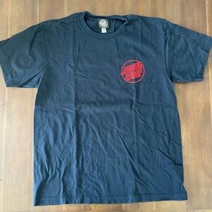 Santa Cruz Skateboards navy Short Sleeve Tee